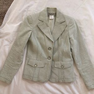 NWOT HARVE BENARD SERSUCKER BLAZER